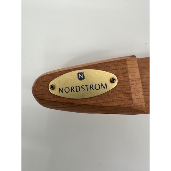 Vintage Wood Wooden Nordstrom Shoe Trees Shoe Forms XL USA Made - Picture 3 of 4